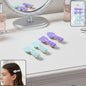 Cute Spoon & Spatula Shape Decorative Hair Clip Set (4 Pc)