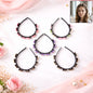 Floral beaded hairband design