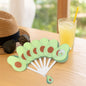 Foldable Pocket Fan with Keychain (1 Pc)