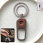 Premium Metal Key Holder with Secure and Stylish Keychain (1 Pc)