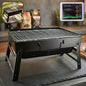Portable charcoal BBQ grill